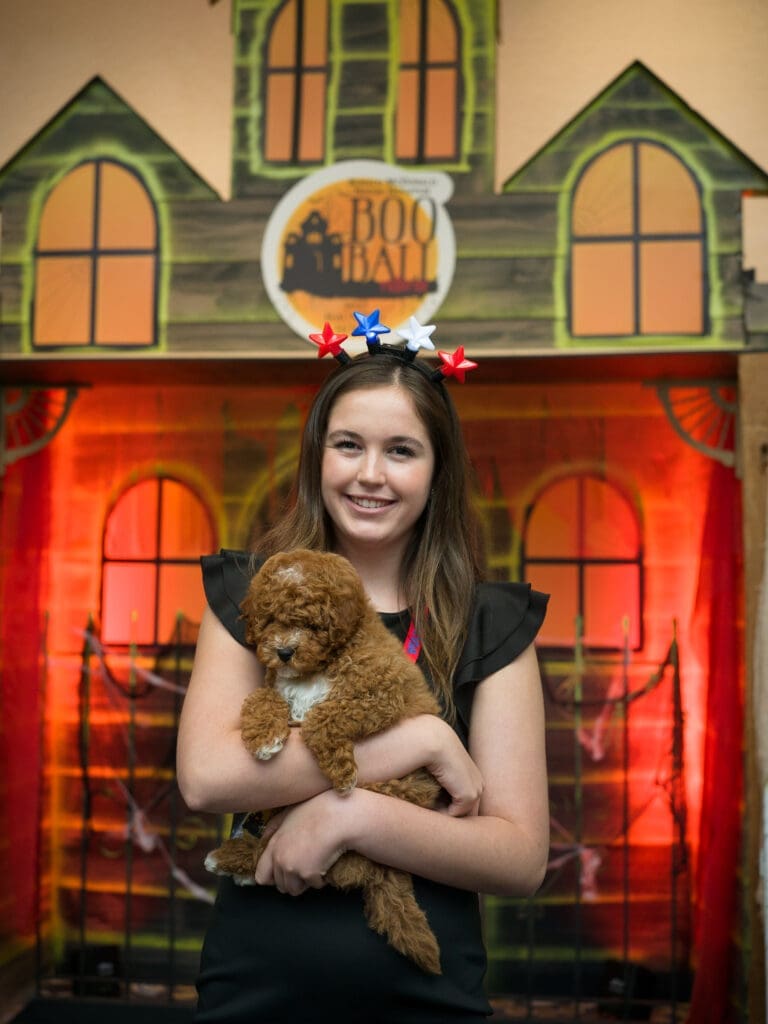 Kaely Suarez at the Ronald McDonald House Houston Boo Ball (Photo by Daniel Ortiz)
