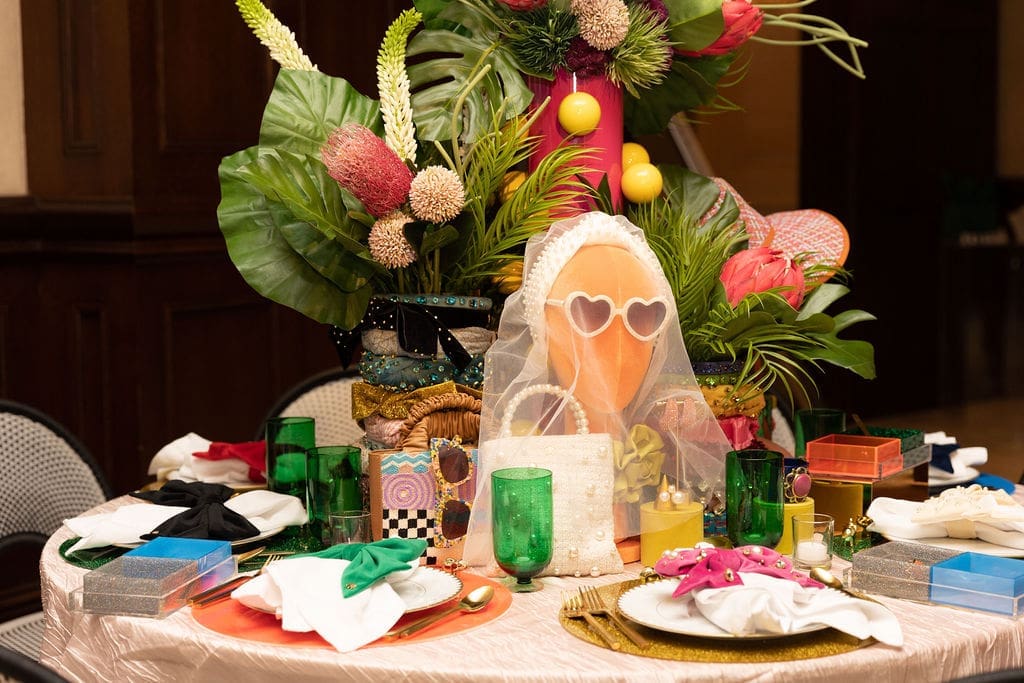 Lele Sadoughi for Kappa Tablescapes (Photo by Kaitlin Saragusa )