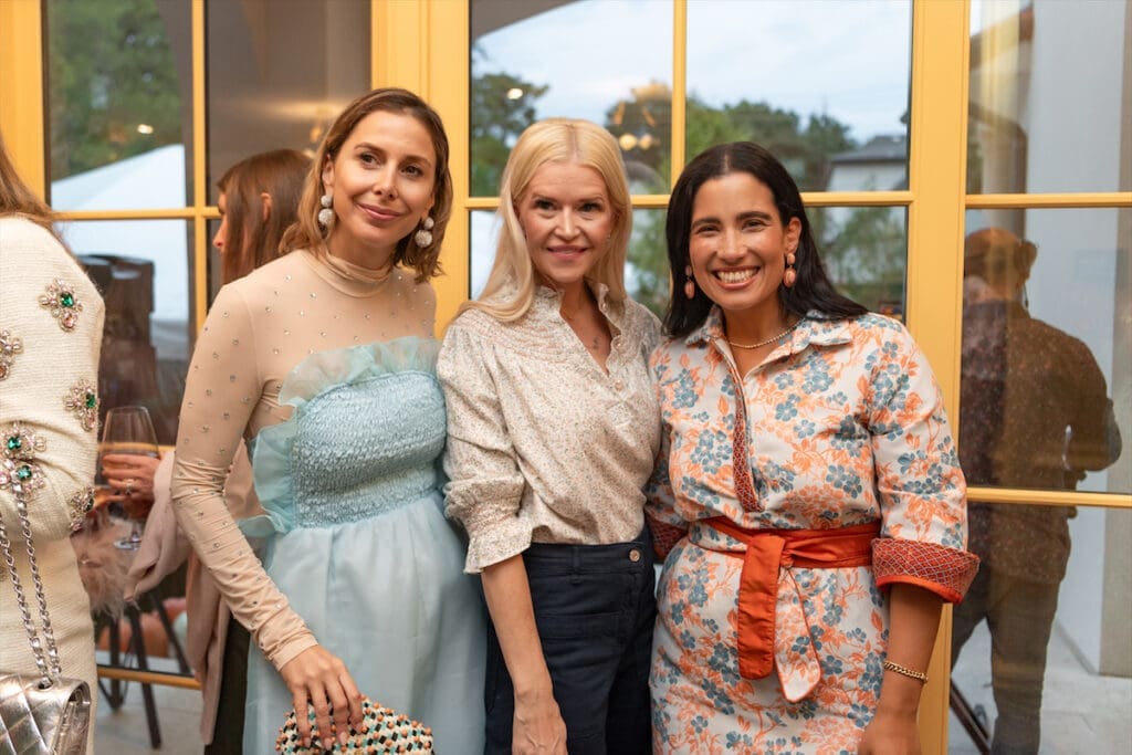 Lisa 'Lele' Sadoughi, Missy Rogers Peck, Catalina Gonzalez Jorba (Photo by Jessica Isaacs)