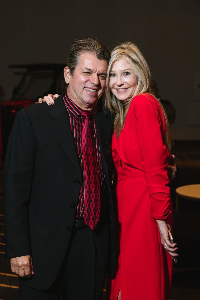 Don & Patti Murphy at the 'Red Hot Gala' benefitting the Houston Firefighters Foundation. (Photo by Michelle Watson)