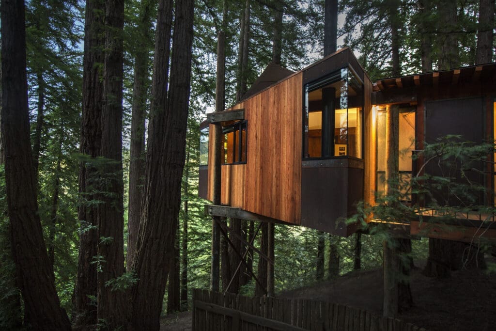 Post Ranch Inn is nestled deep within nature.