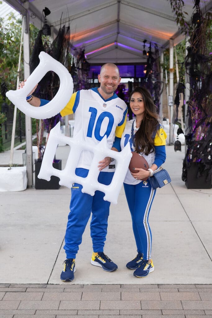 Ryan & Josephine Stanz at the Houston SPCA Howl-O-Ween Ball (Photo by Wilson Parish)