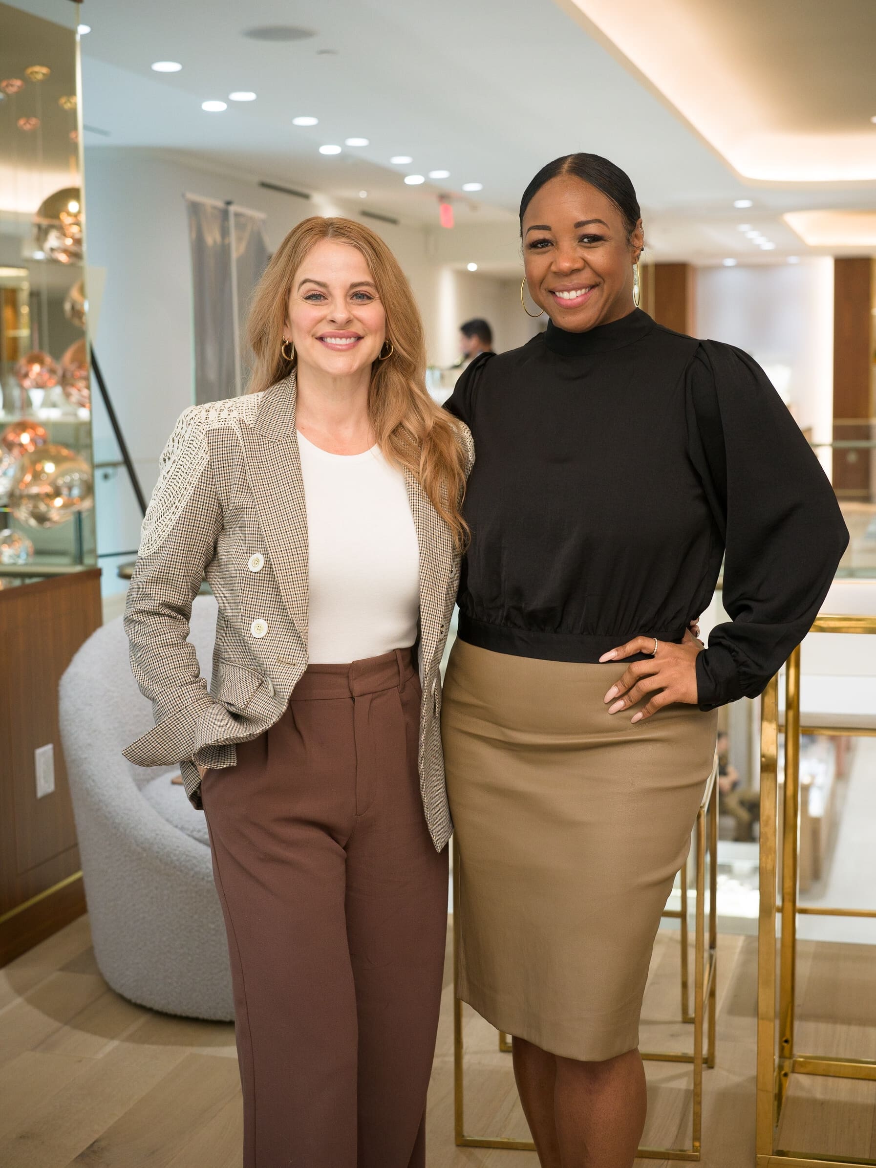Sarah Tucker and Tamara Washington (Photo by Daniel Ortiz)