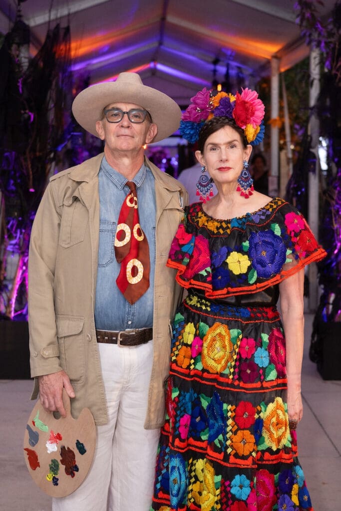 Simon & Linda Eyles  at the Houston SPCA Howl-O-Ween Ball (Photo by Wilson Parish)