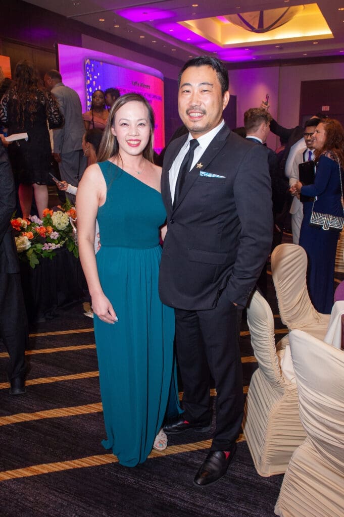 Tho Mei, David Young Mei at the Linda Lorelle Scholarship Fund 'Paying It Forward' gala. (Photo by Jacob Power)