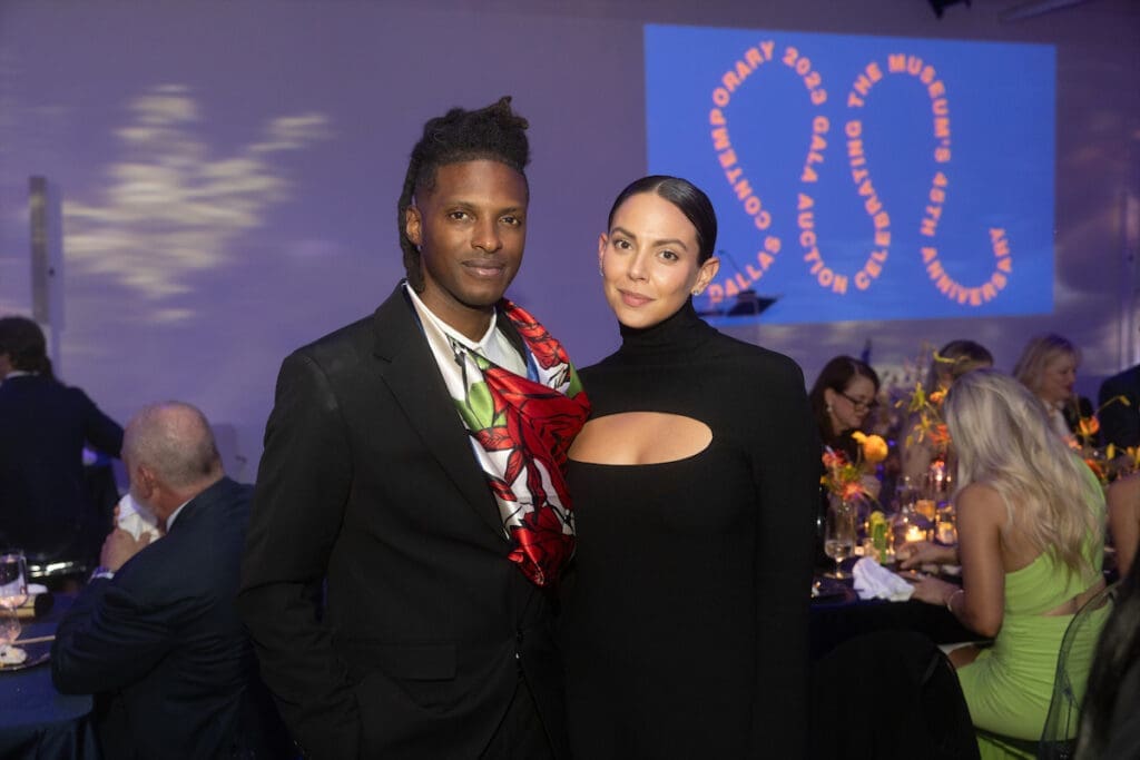 Tramaine Townsend, Carolina Alvarez-Mathies (photo by Exploredinary for Dallas Contemporary) 
