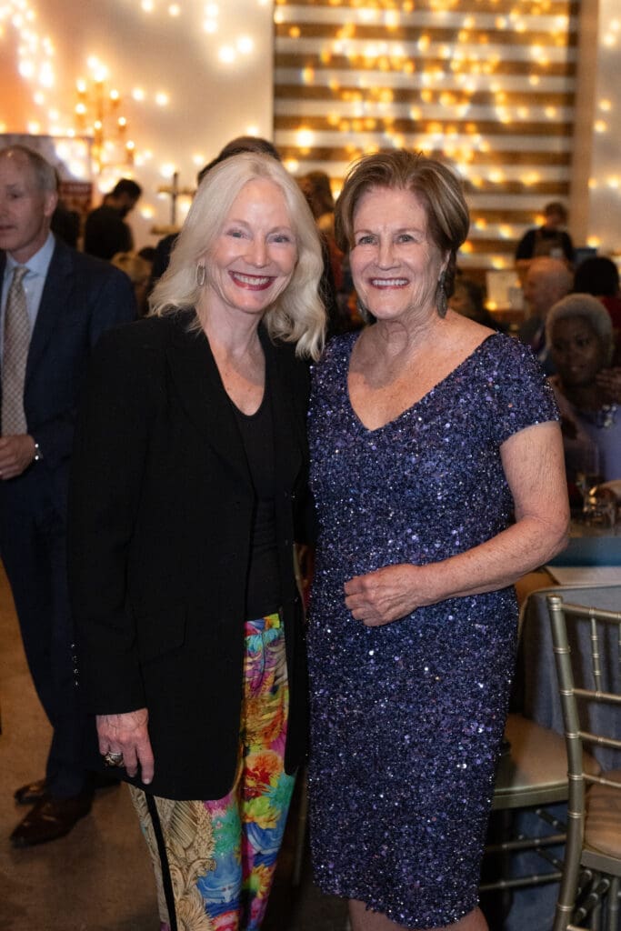 Trish Morille, Nancy Levicki at the Dress for Success 25th anniversary celebration at The Revaire