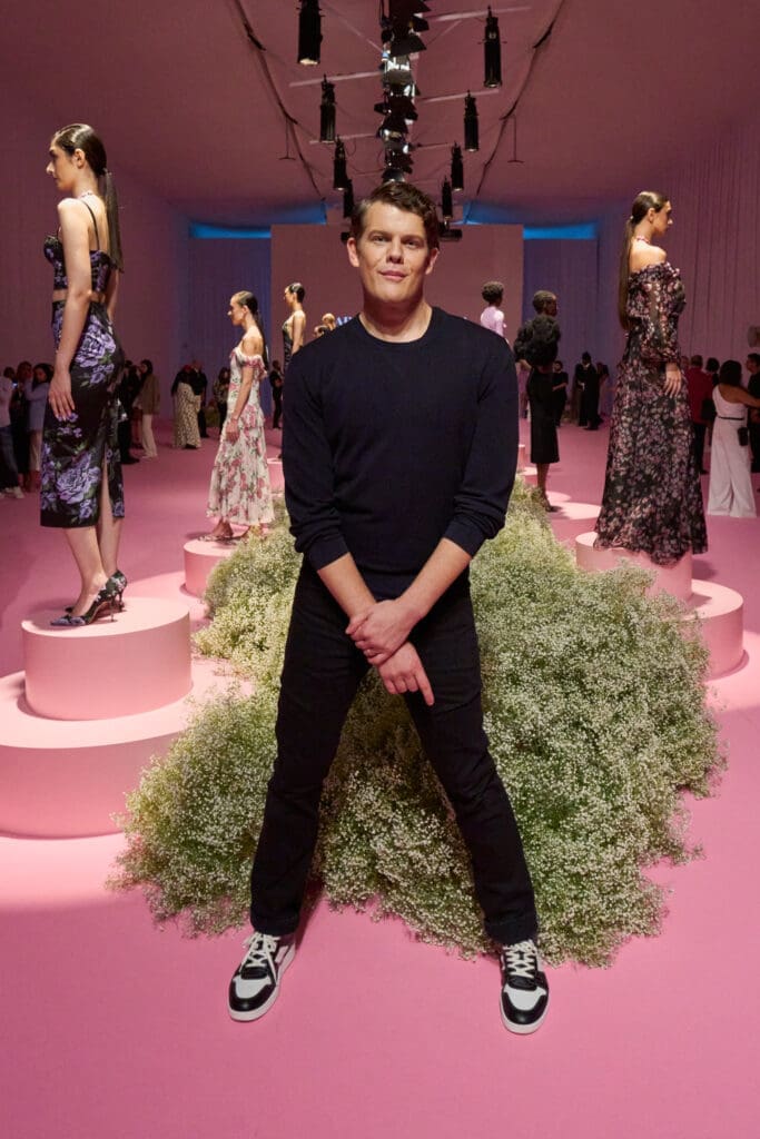Wes Gordon, Creative Director of Carolina Herrera (Photo by Dubai Fashion Week )