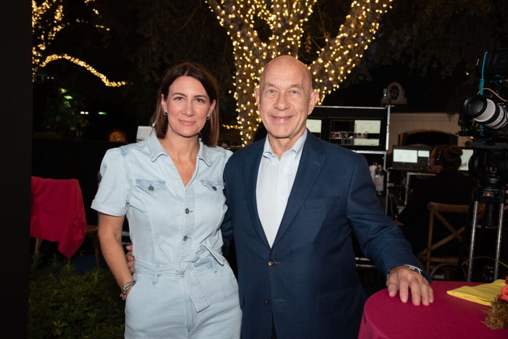 Whitney Whitmire, State Senator John Whitmire at the Houston Police Foundation's 'True Blue' gala.  (Photo by Alexander's Fine Portrait Design)