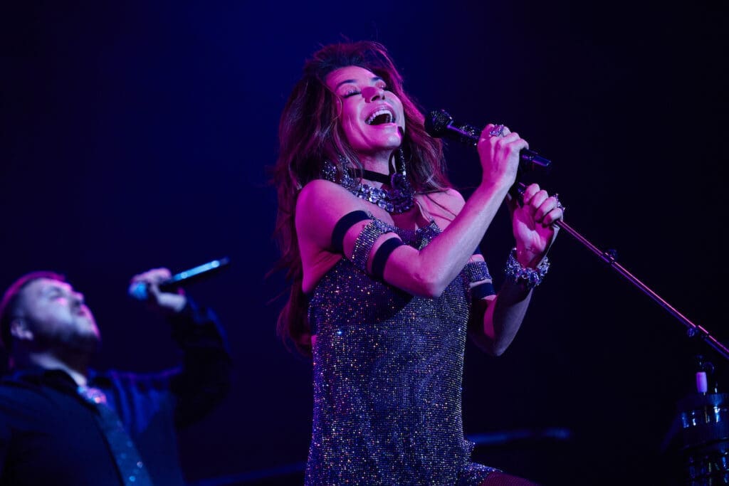 Shania Twain, the 2023 headliner of Cattle Baron's Ball in Dallas. (Photo by Jonathan Zizzo)