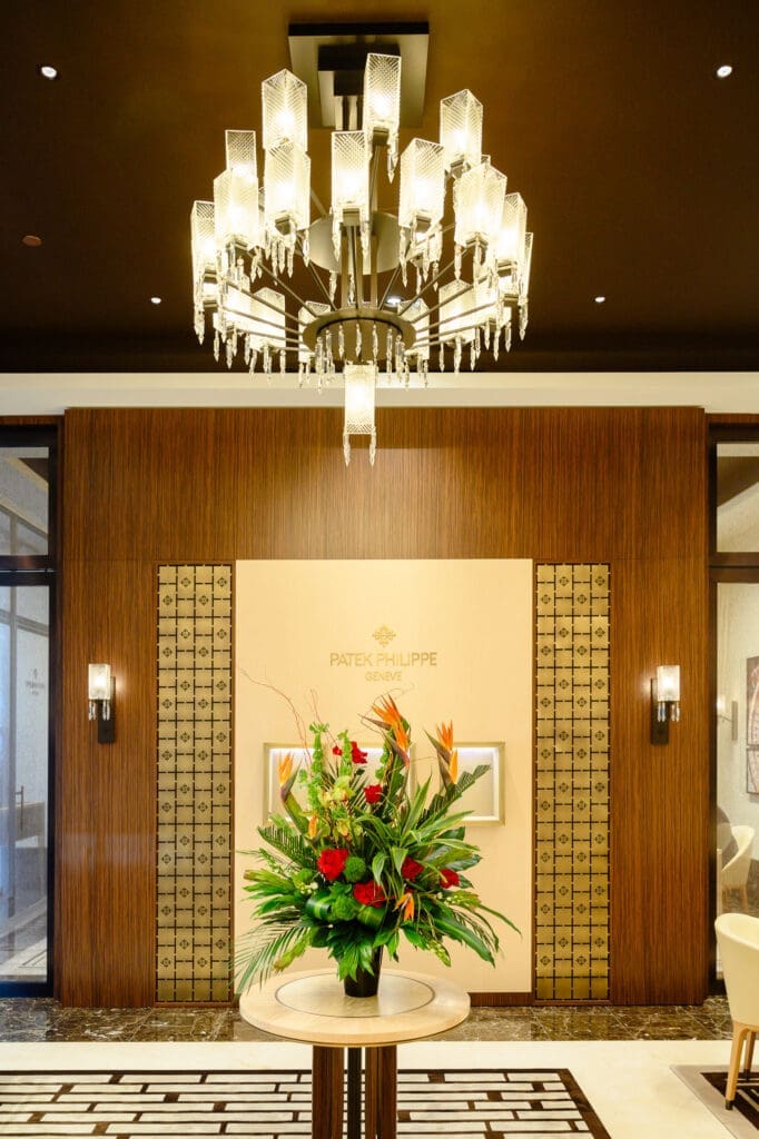 DeBoulle's showroom hosted The Orange Show Gala kickoff.  (Photo by Si Vo Photography)