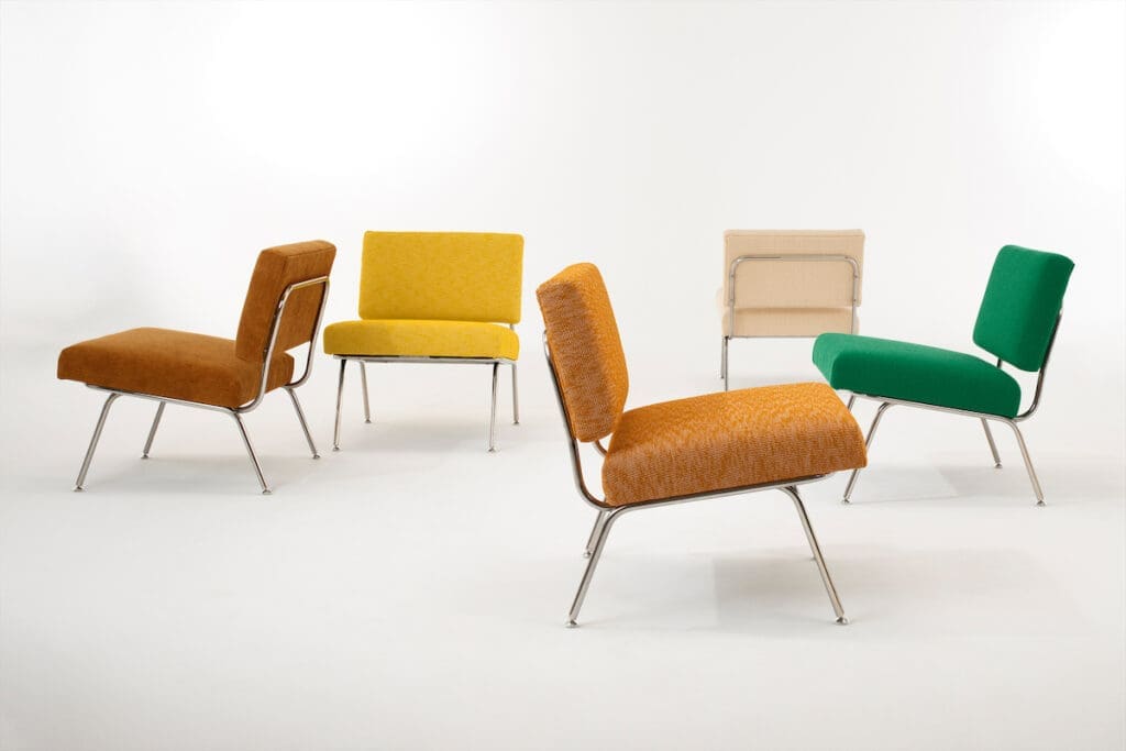 Florence Knoll’s Model 31 lounge chair has been reissued.