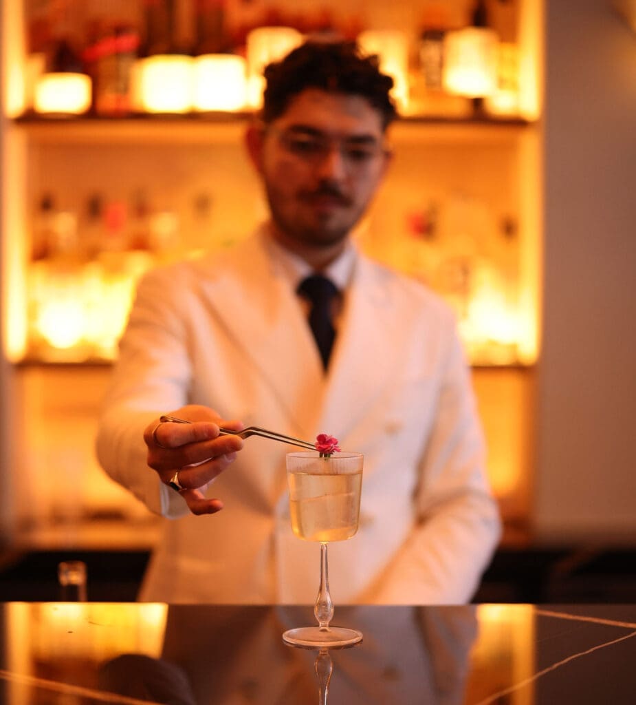 Bar Colette just debuted in West Village with a Michelin-recognized bar director, Ruben Rolon.