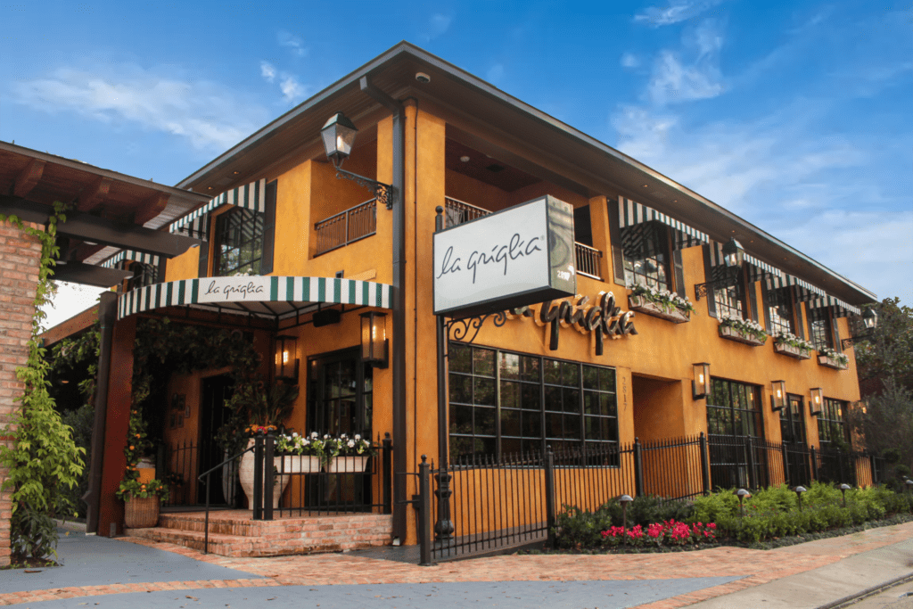 The new La Griglia, 2817 West Dallas, boasts a new look, a new vibe, and a new menu. (Photo courtesy of Landyr's Inc.)