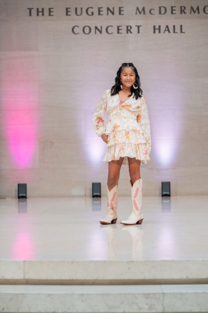 The Dallas Symphony Orchestra League's 2023 Fashion Notes runway show. (Photo by Domus Aurea)