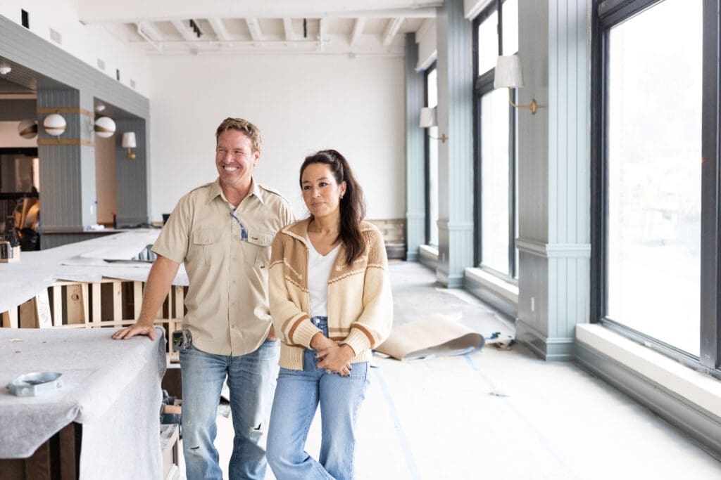 Chip and Joanna Gaines work alongside AJ Capital Partners to bring their vision of Hotel 1928 to life in Waco.