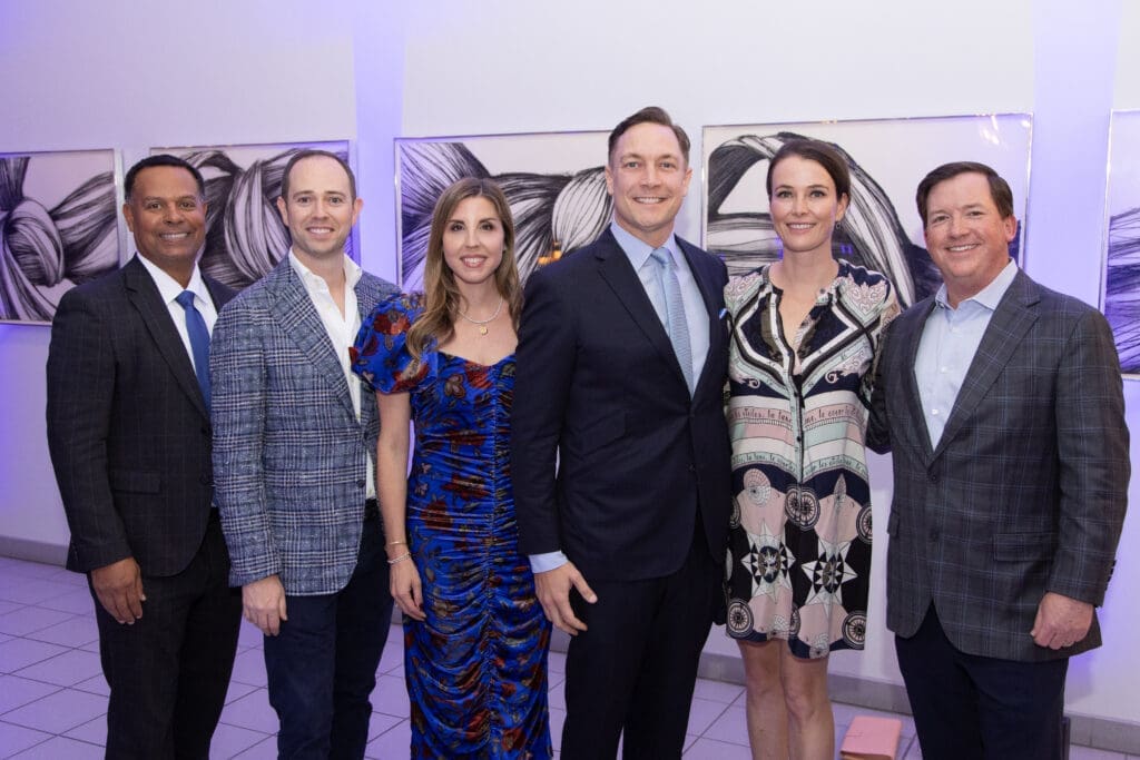 Dr. Marc Nivet, Jonathan Dietz, Saryn Dietz, Michael Gregory, Abby Gregory, Michael McMahan (Photo by Brandon Wade)