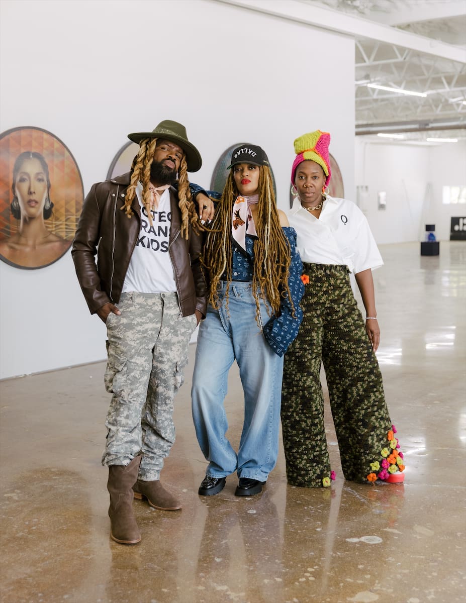 Nickolas Gaines, Daisha Board, and Milagro Baines (Photo by Jacob Carroll)