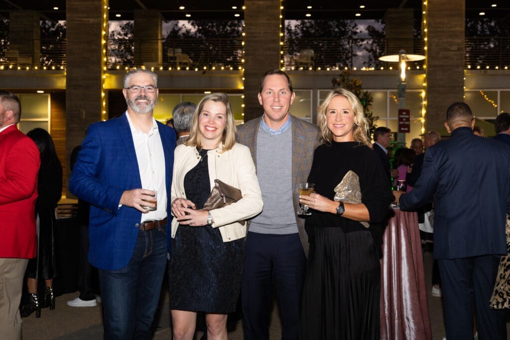 Coert & Molly Voorhees, Bas & Courtney Solleveld at the Buffalo Bayou Partnership gala (Photo by Lawrence Elizabeth Knox)