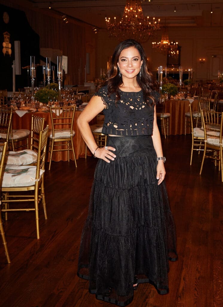Nazira Handal at the Kips Bay President’s Dinner (Photo by Jonathan Zizzo)