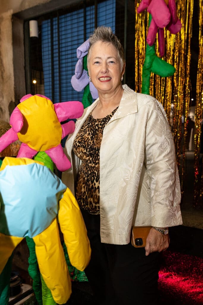 Annise Parker at Orange Show Gala Where the Wild Things ART (Photo by Emily Jaschke and David DeHoyos)