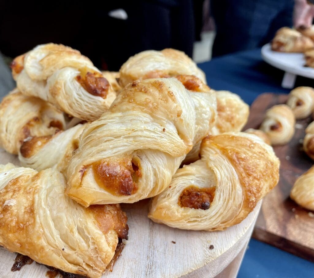 La Casita Bakeshop's sweet potato filled puff pastry bliss. (Photo by Courtney Dabney)