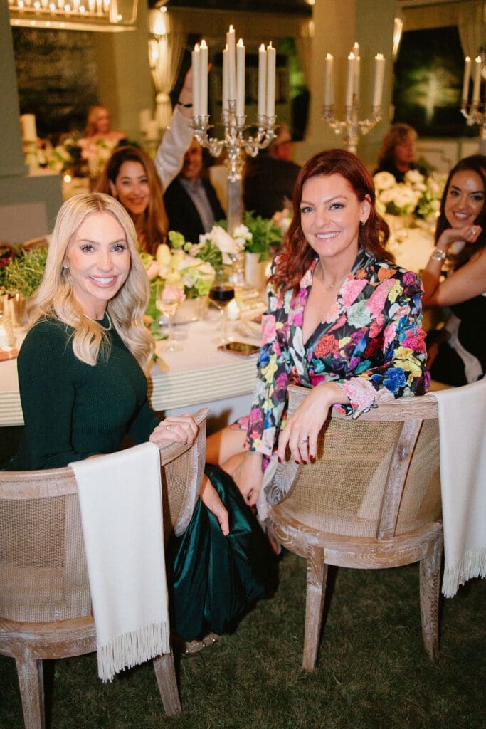 Chita Craft, Julia Morales Clark at Children's Memorial Hermann Hospital 'Fare La Fête' gala in Memorial Park. (Photo by Joseph West)