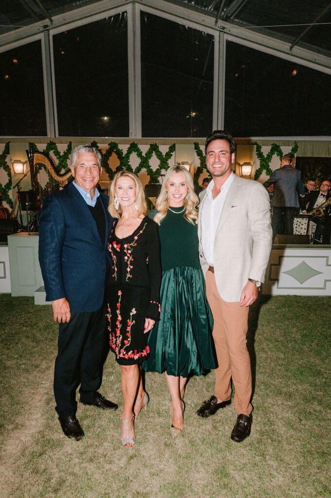 Paul & Chita Johnson, Chita & Lane Craft at Children's Memorial Hermann Hospital 'Fare La Fête' gala in Memorial Park. (Photo by Joseph West)