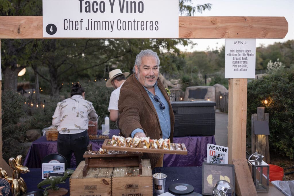 Chef Jimmy Contreras of Taco Y Vino (Photo by Thomas Garza and Rob Wythe/Wythe Portrait Studio)