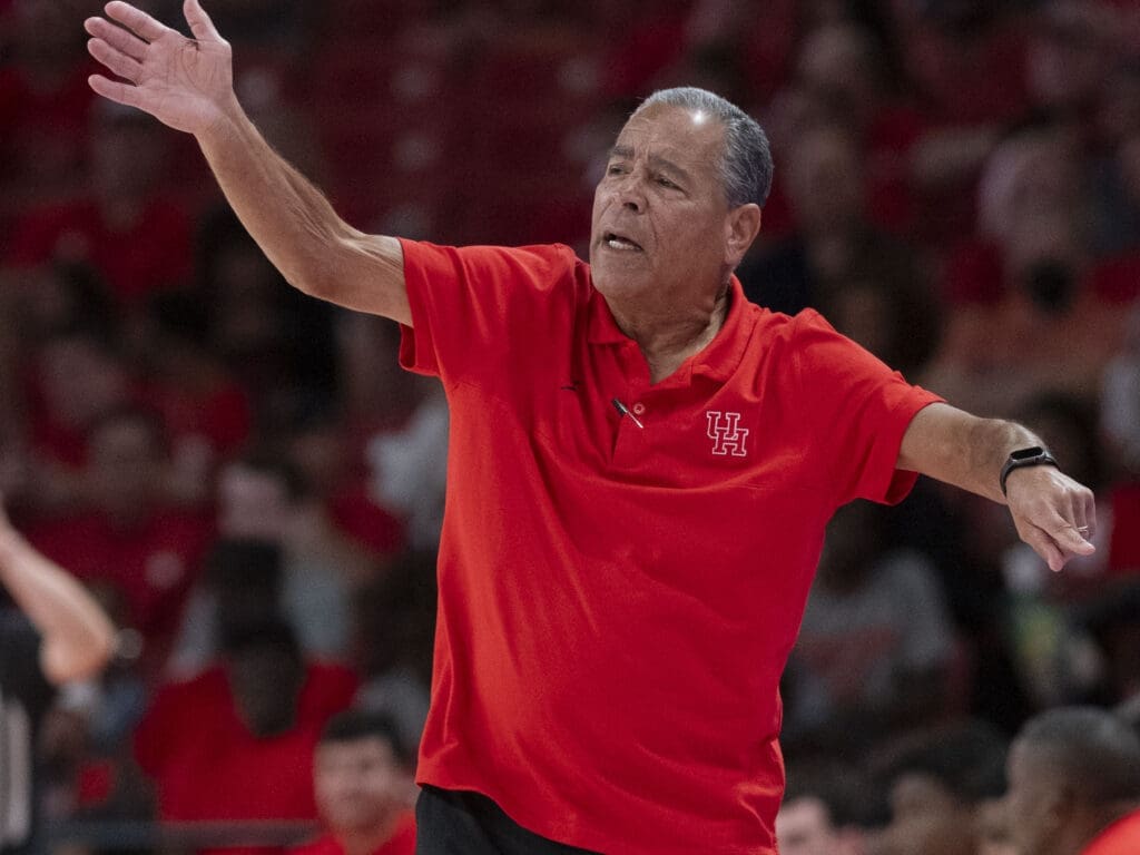 University of Houston head coach Kelvin Sampson is always honest with his players. (Photo by F. Carter Smith)
