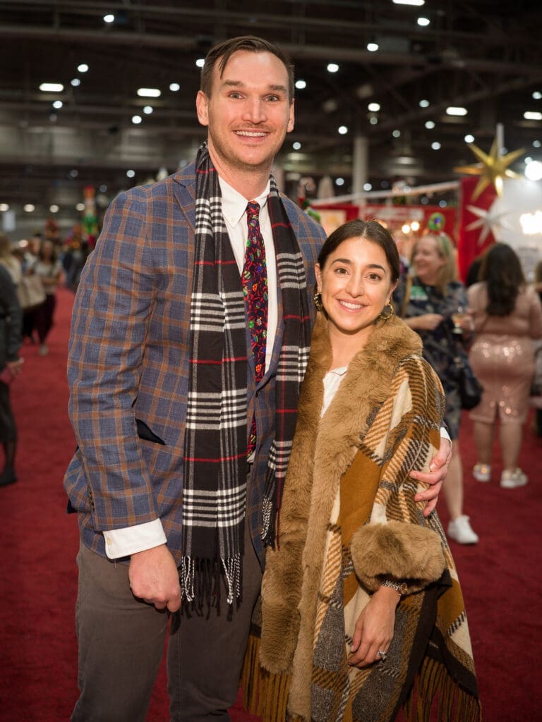 Dakota & Joanna Klaes at the Houston Ballet Nutcracker Market Wells Fargo Preview Party. (Photo by Daniel Ortiz) (Photo by Daniel Ortiz)