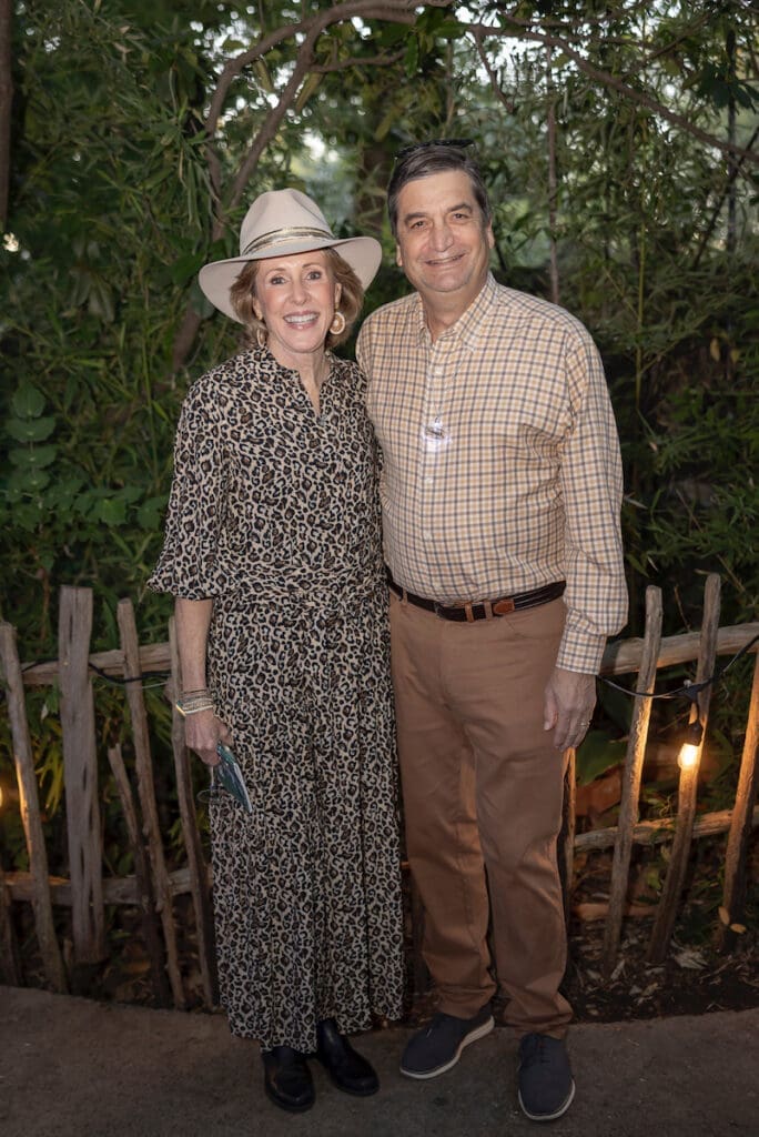 Dawn Moore, Dallas Zoo Board Chair; Steve Moore (Photo by Thomas Garza and Rob Wythe/Wythe Portrait Studio)