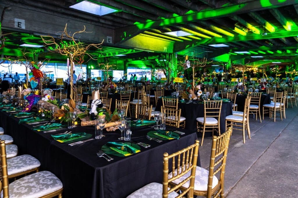 Inventive decor reigned at Orange Show Gala Where the Wild Things ART  (Photo by Emily Jaschke and David DeHoyos)