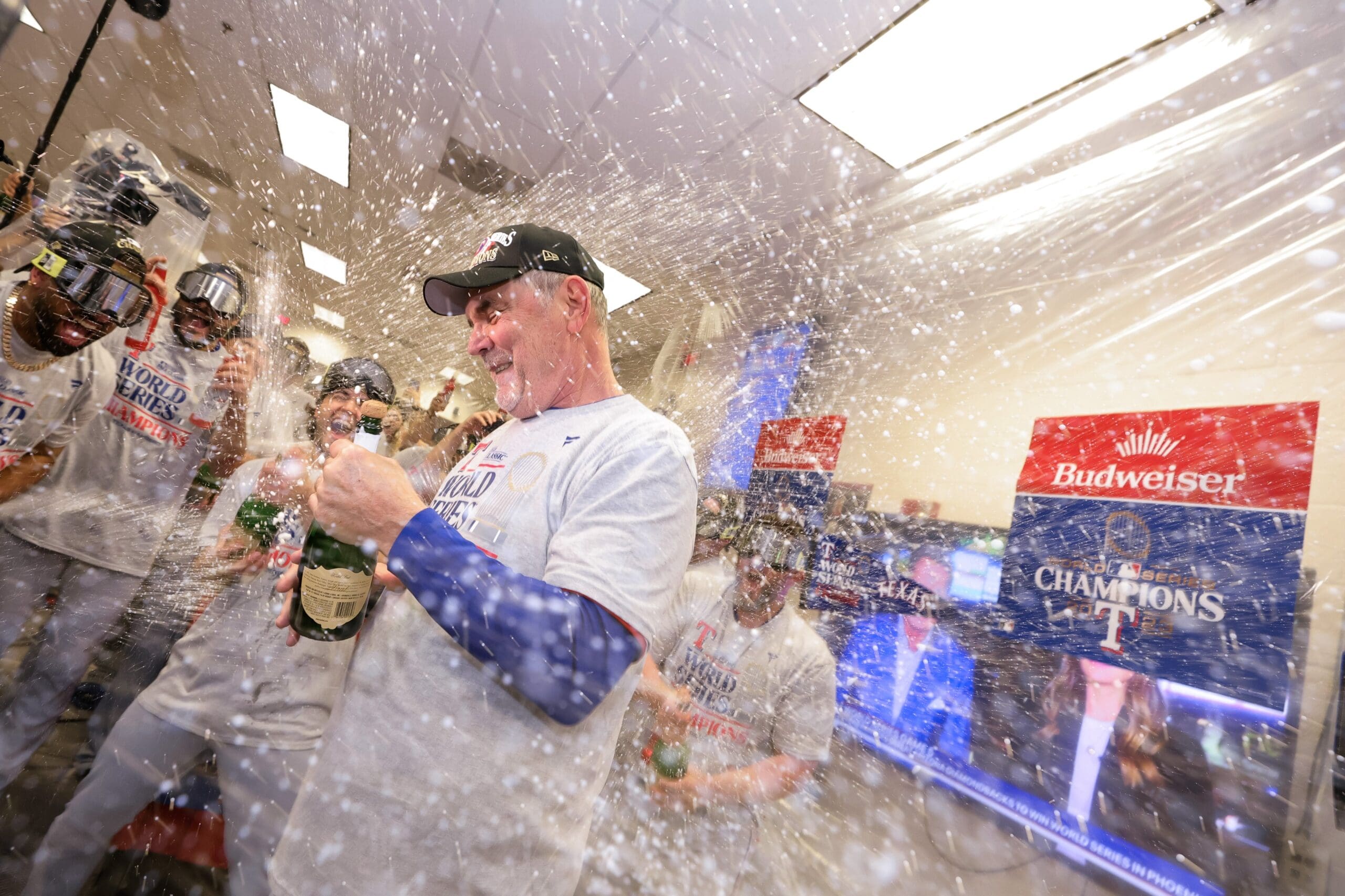 Bruce Bochy Texas Rangers win World Series