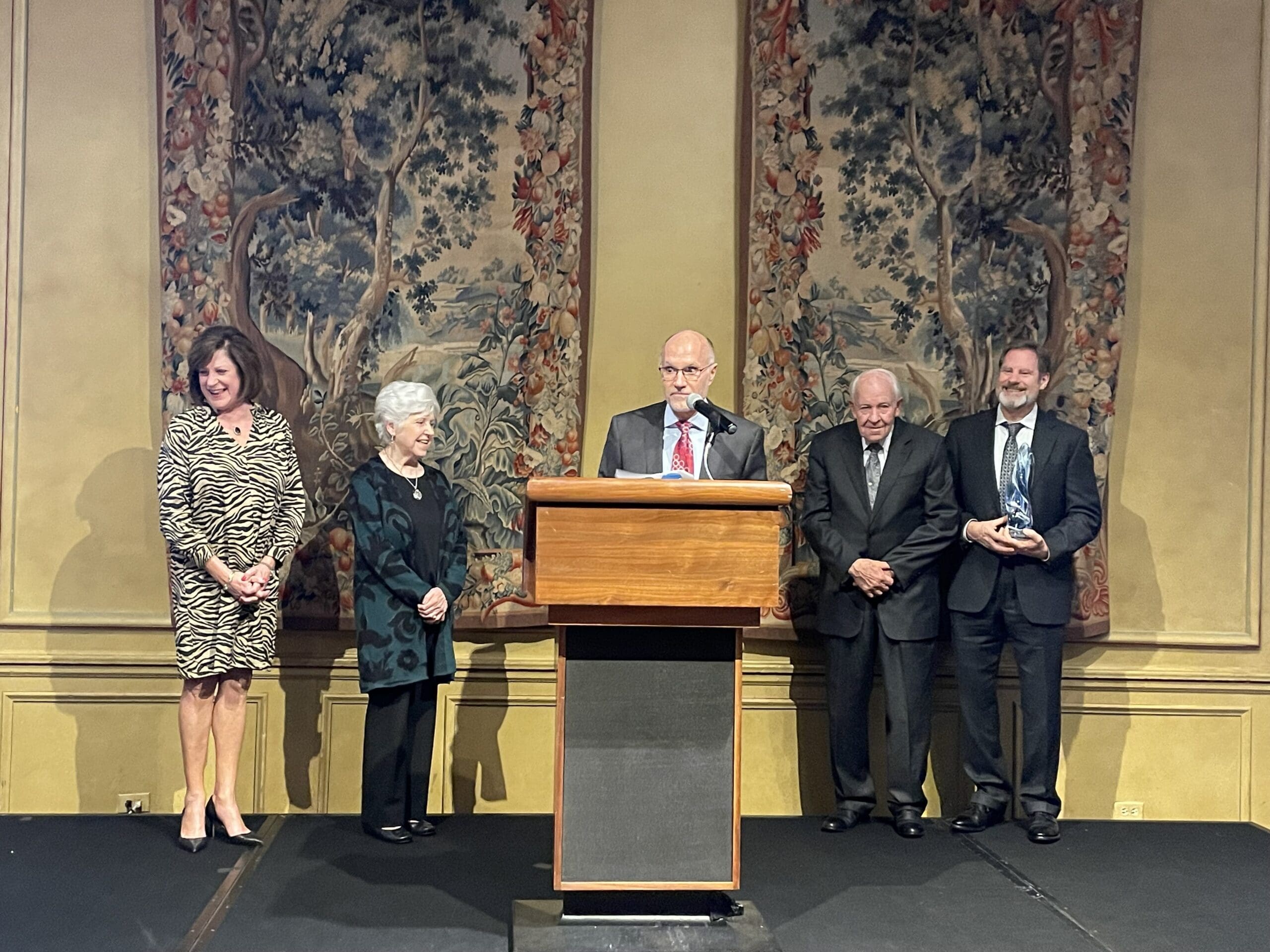 The Renfro Food family earned the Walter Kaufman Award. (Photo by Courtney Dabney)