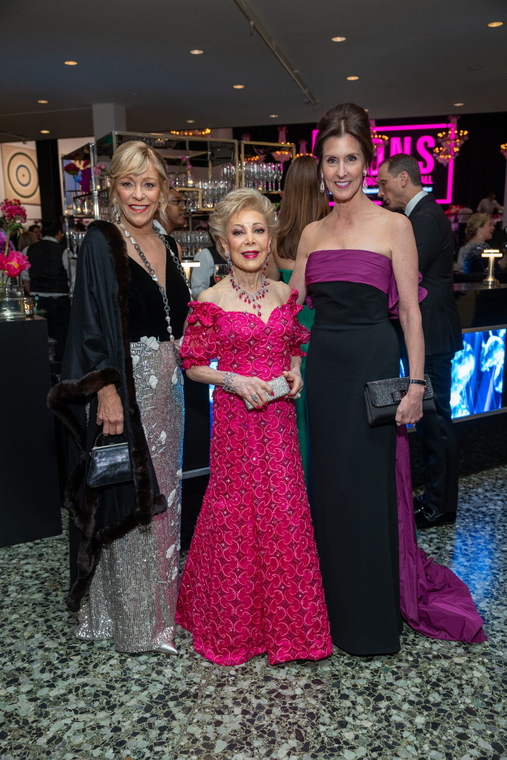 Franci Neely; Margaret Alkek Williams; Phoebe Tudor; Photo by Jenny Antill Clifton