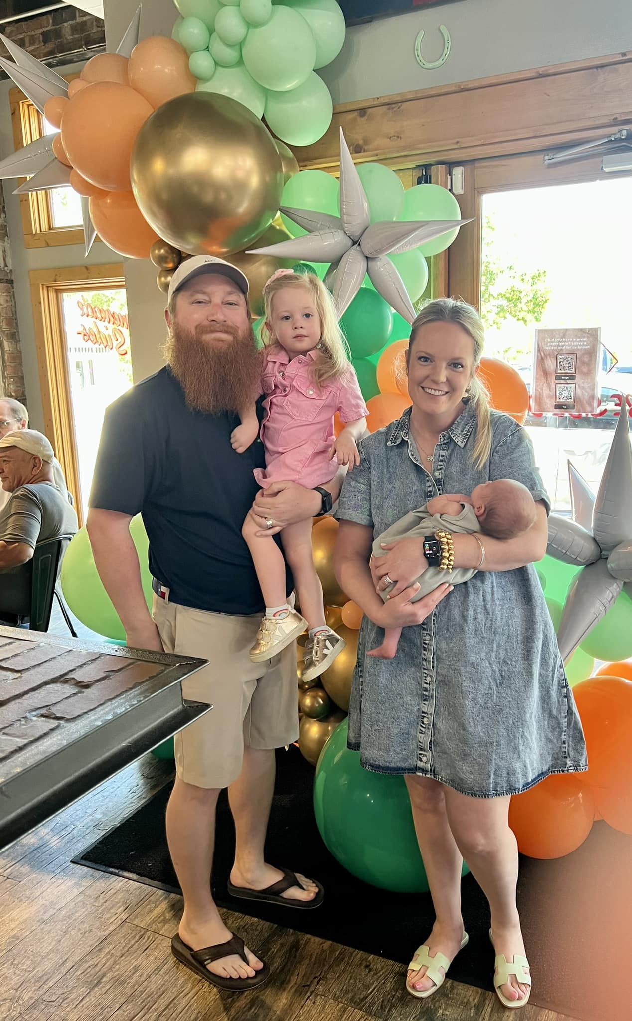 Travis and Emma Heim's family is growing along with their barbecue empire.