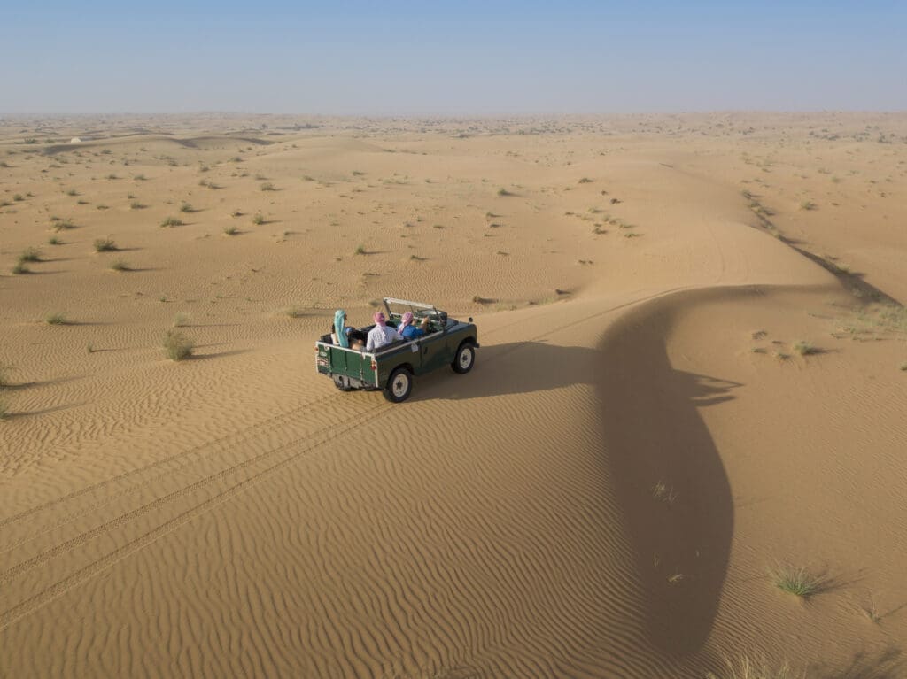 Platinum Heritage Safaris have the worlds largest collection of pristine vintage Land Rovers.