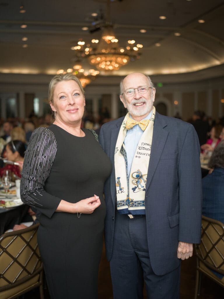 Hillary Hart, C.C. Connor at the 100th anniversary celebration of Miller Outdoor Theatre. (Photo by Daniel Ortiz)