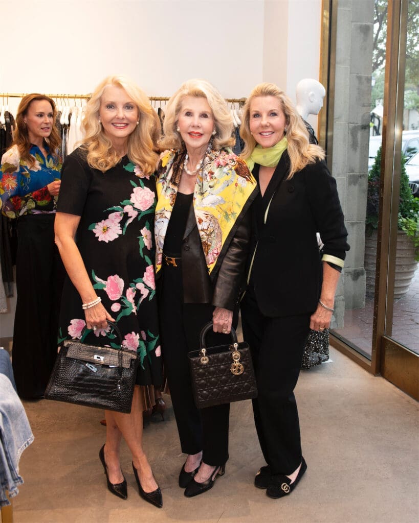 Honorary chairs Libby Hunt, Sharon McCullough and Debbie Hayhurst. (Photo by Tamytha Cameron)