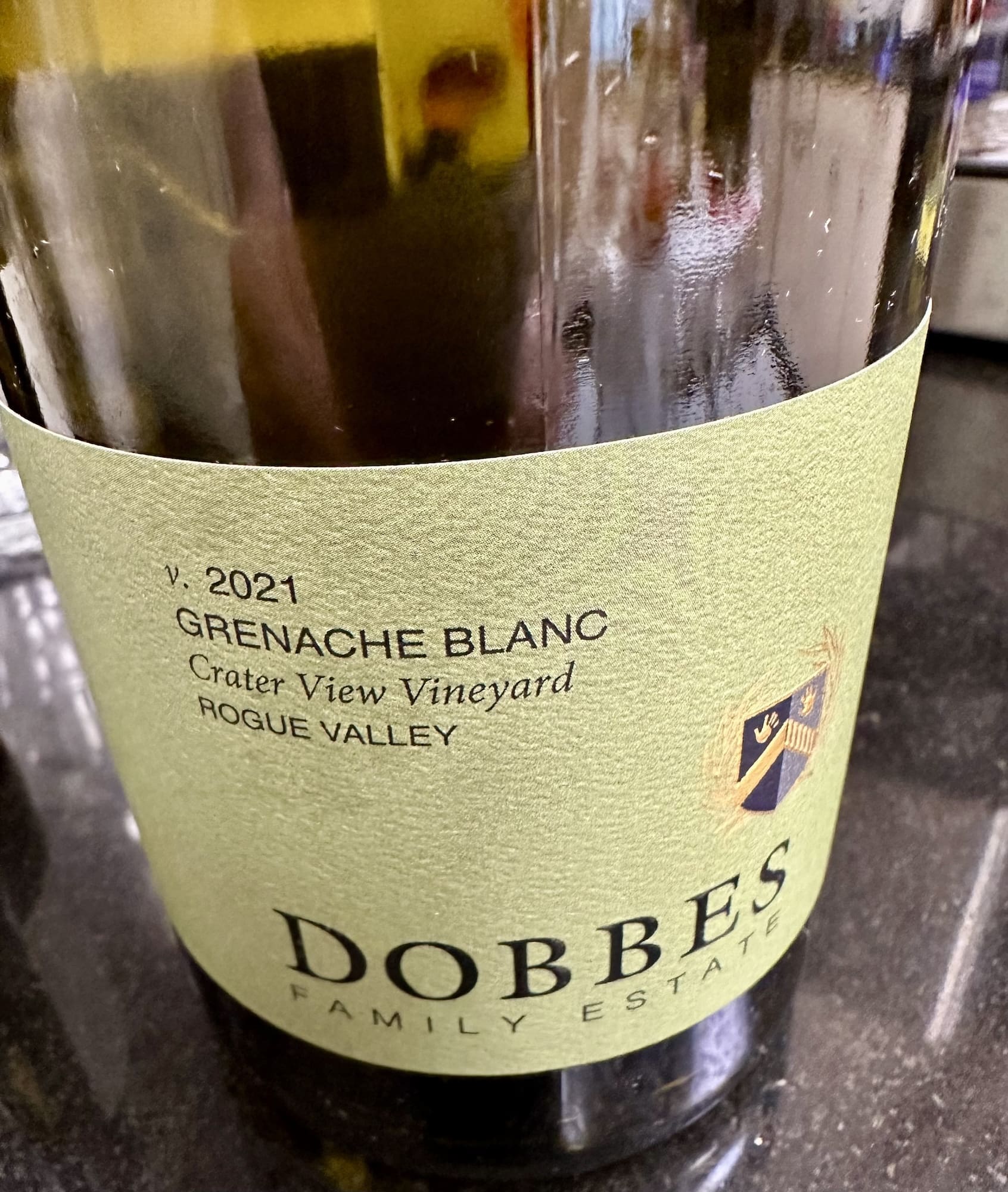 A grenache blanc from Dobbes Family Estate is a worthy holiday wine.