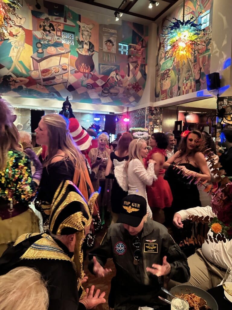 A Beloved Houston Restaurant’s Last Hurrah Is an Unforgettable Halloween Bash — La Griglia Goes Out Right Before Its Big Move