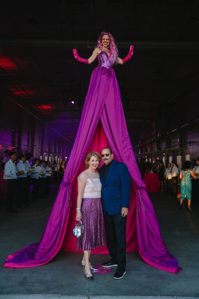 Ileana & Michael Treviño at Houston Arts Alliance's Add On Art Gala (Photo by Johnny Than)