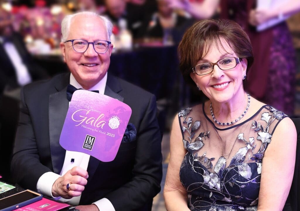 Jay & Karen Harberg at Interfaith Ministries annual Tapestry Gala at the Hilton Americas-Houston. (Photo by Quy Tran)