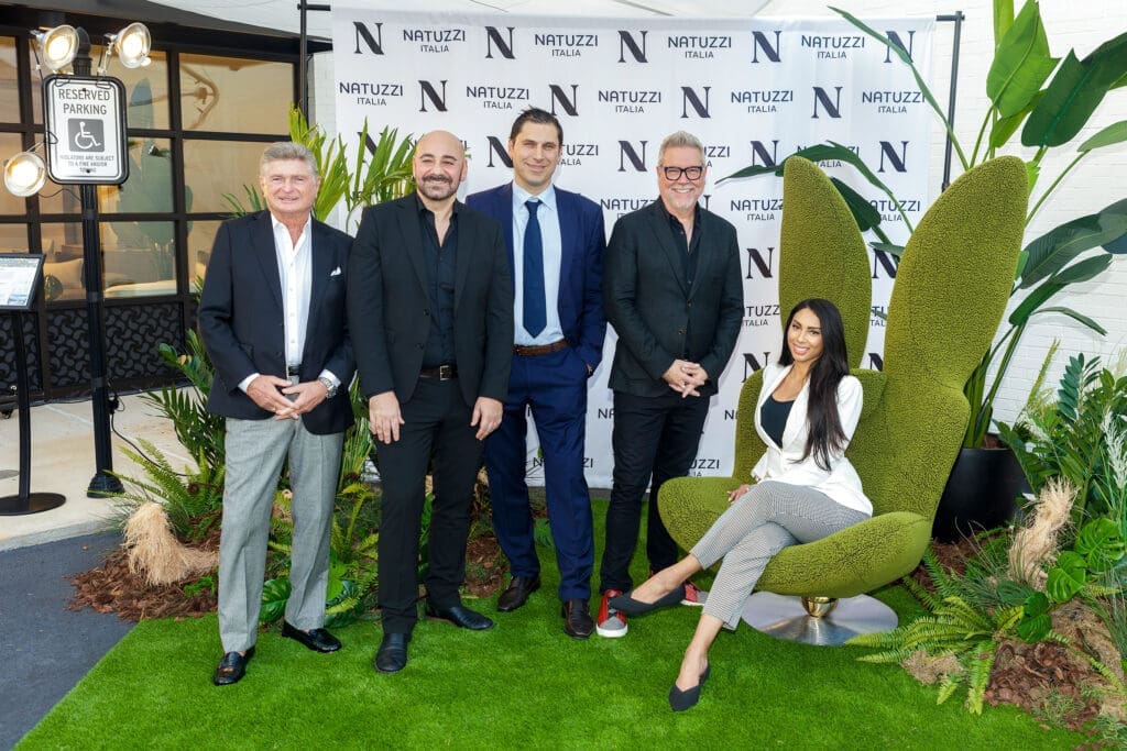 Natuzzi Italia Dallas Showcases Its Sleek Furniture During A Chic Soirée