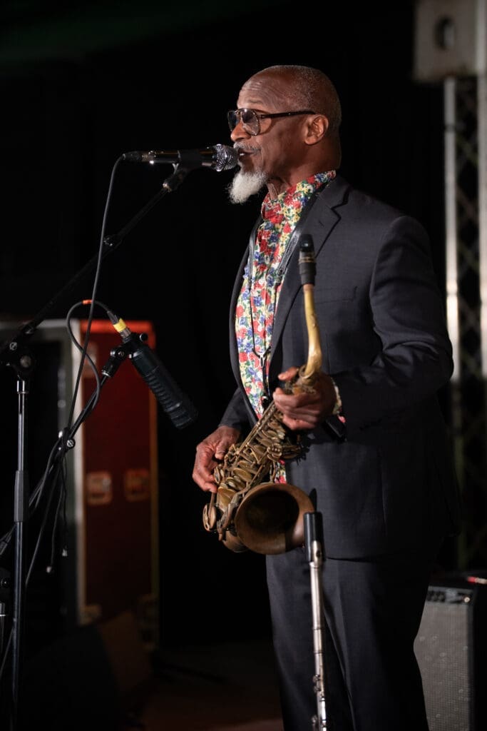 Karl Denson's Tiny Universe headlined at Orange Show Gala Where the Wild Things ART (Photo by Emily Jaschke and David DeHoyos)