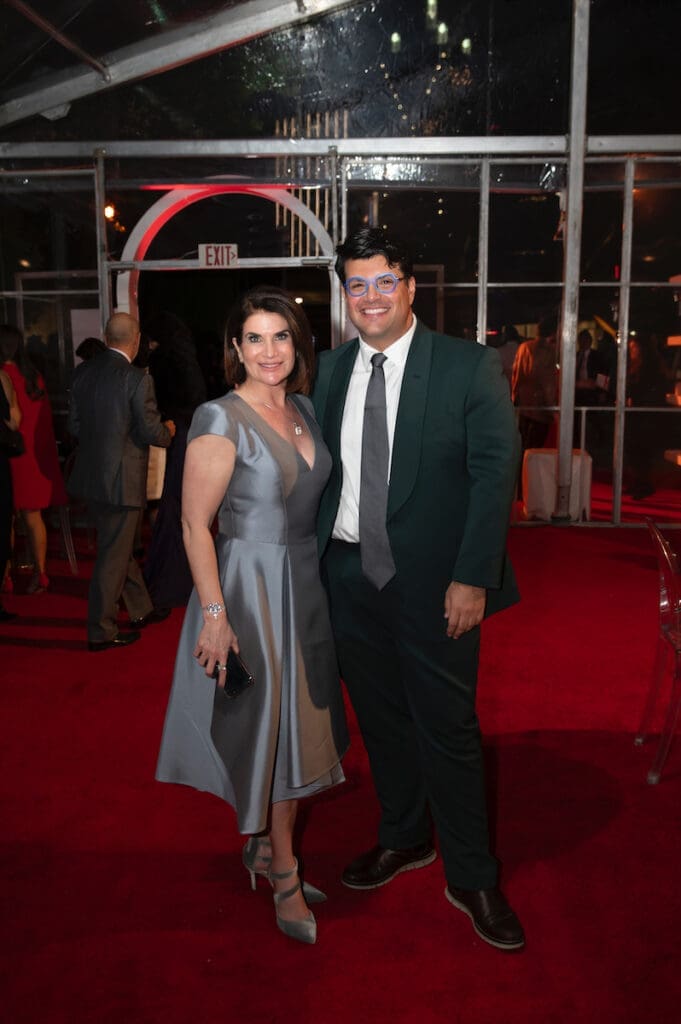 Linda Silver and Jason Valdivia (Photo by Tamytha Cameron)