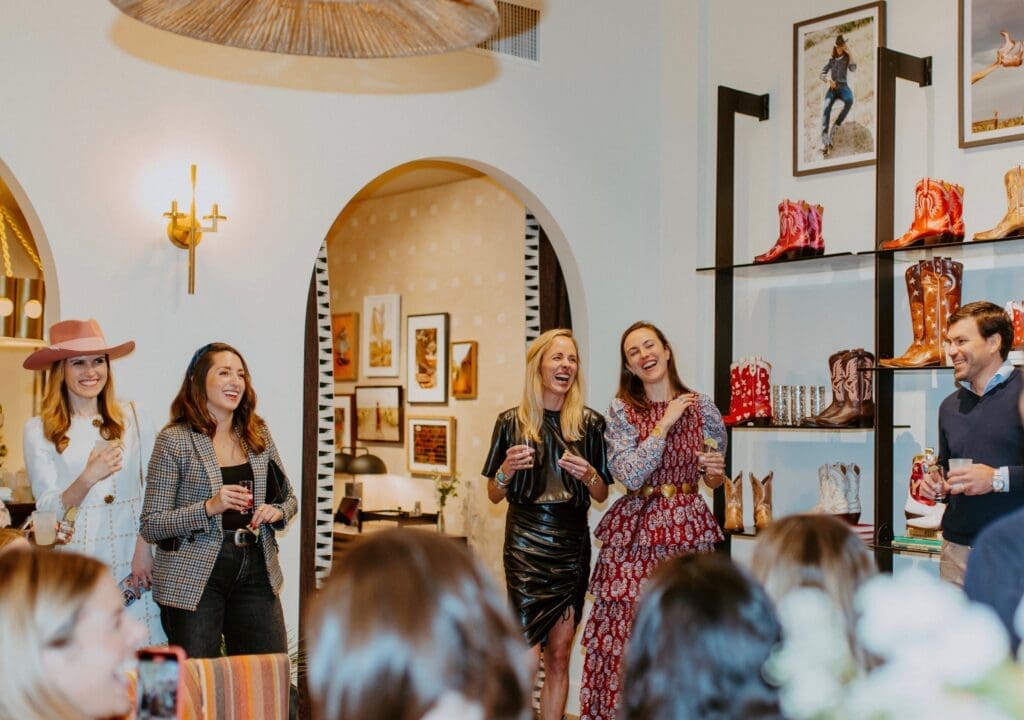 Houston’s Sexy New Boots Store Draws Fashion Stars to Its River Oaks Digs — Miron Crosby Transforms an Old Bookstore