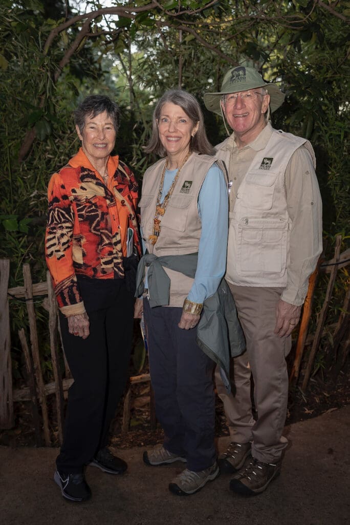 Honorary chair Lyda Hill, Ellen Flowers, Paul Flowers (Photo by Thomas Garza and Rob Wythe/Wythe Portrait Studio)