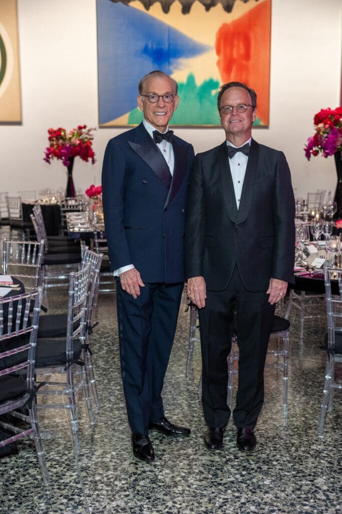 MFAH director Gary Tinterow & Christopher Gardner at the Museum of Fine Arts, Houston Grand Gala Ball (Photo by Jenny Antill)